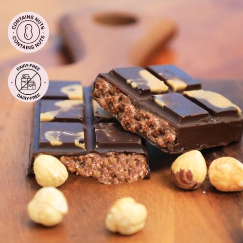 hazelnut chocolate bar