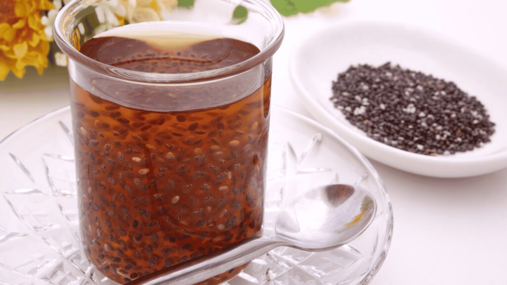 chia seeds in green tea for weight loss